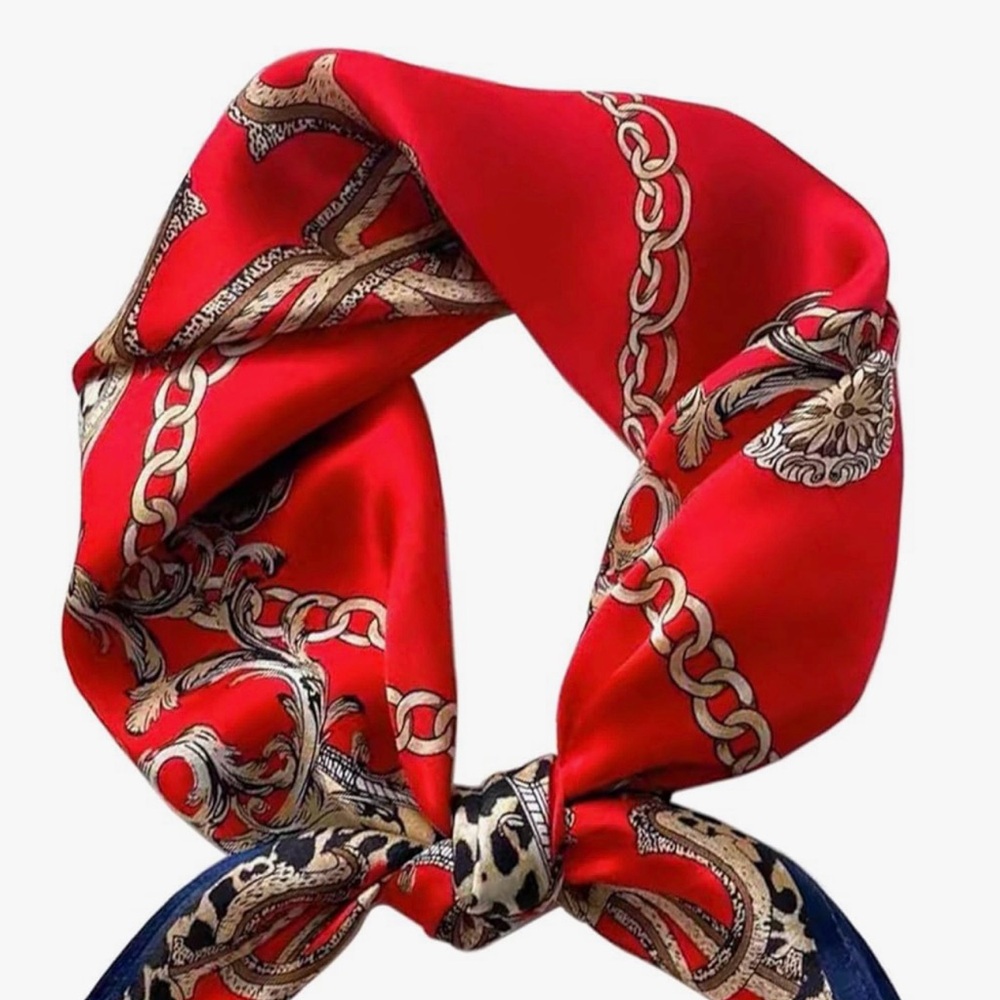 NWOT - Mulberry Silk Feeling Head Scarf